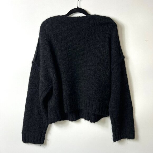 Sweaty Betty soft black sweater women’s size 14 - Picture 8 of 9